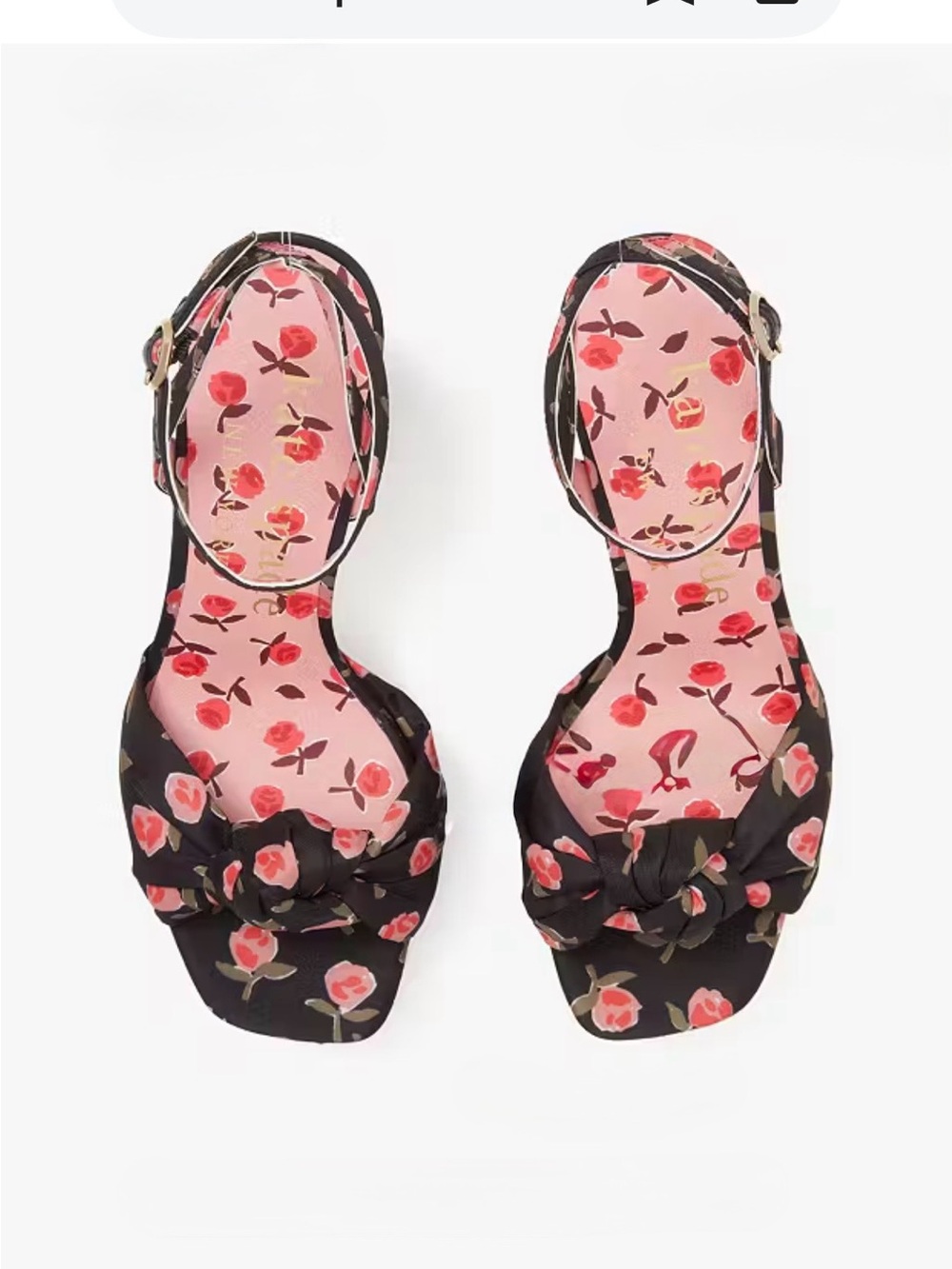 KATE SPADE NY➕Confetti Platform Sandals - Picture 3 of 12
